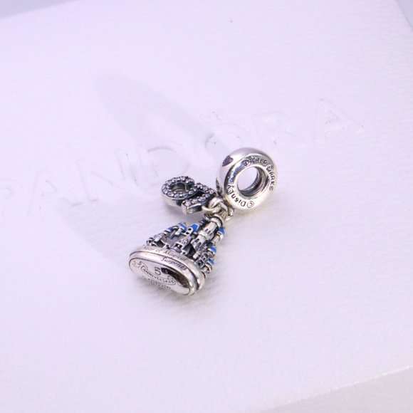 Pandora Summer Collection Disney Parks Dangle Charm Disney 5th Year Anniversary - Picture 4 of 6